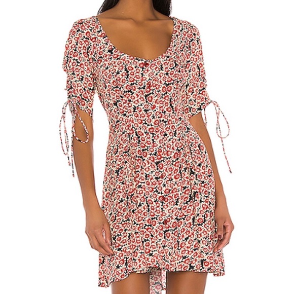 Free People Dresses & Skirts - 🎉Host pick!🎉{Free People} lace up mini dress